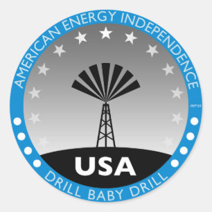 Adesivo Independência Energética Americana