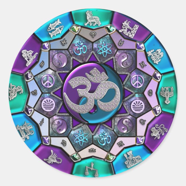 Adesivo Independência UROCK Mandala ~ BTC (Frente)