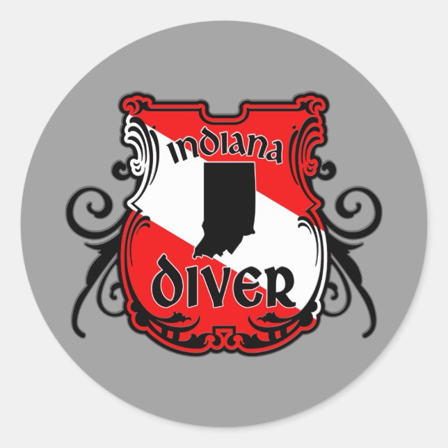 Adesivo Indiana Diver (Frente)