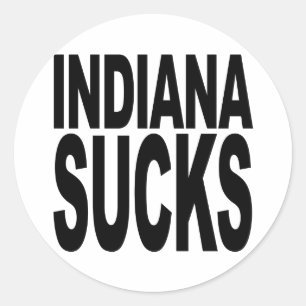 Adesivo Indiana Sucks