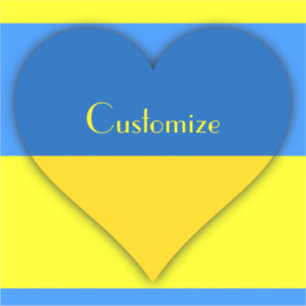 Adesivo Indicador da Ucrânia Blue Yellow Thunder_Cove