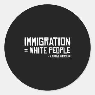Adesivo Índio Tribo Imigrantes Brancos Pessoas Nativas Ame
