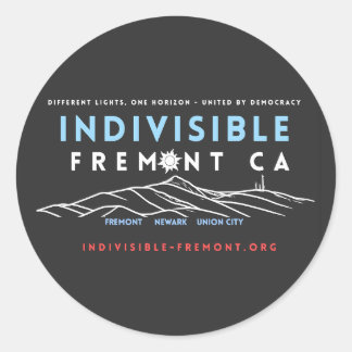 Adesivo Indivisible Fremont (escuro)