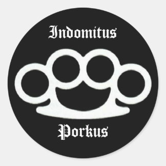 Adesivo Indomitus Porkus Knuckles