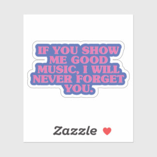 Adesivo Inesquecível Ajusta Uma Obrigação Através Da Músic