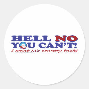 Adesivo Inferno-Não-com-Logo-de-Obama