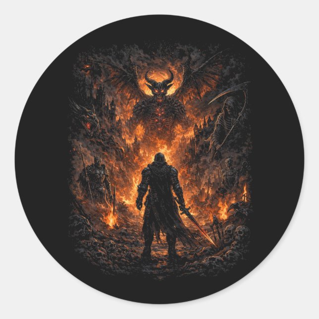 Adesivo Inferno’s Gate (Frente)