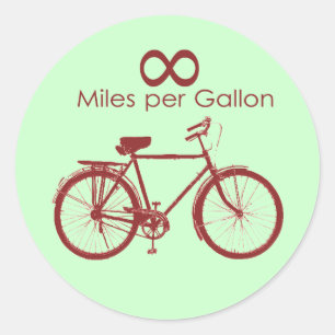 Adesivo Infinity Miles Por Galão Bike Sticker