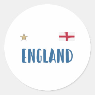 Adesivo Inglaterra Fan Shirt English Flag