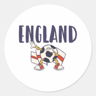 Adesivo Inglaterra Fan Shirt English Flag