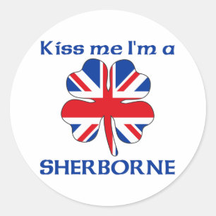 Adesivo Ingleses personalizados beijam-me que eu sou