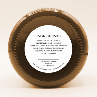 Adesivo Ingredientes