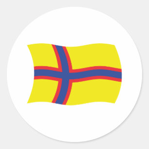 Adesivo Ingrian Finns Flag Sticker