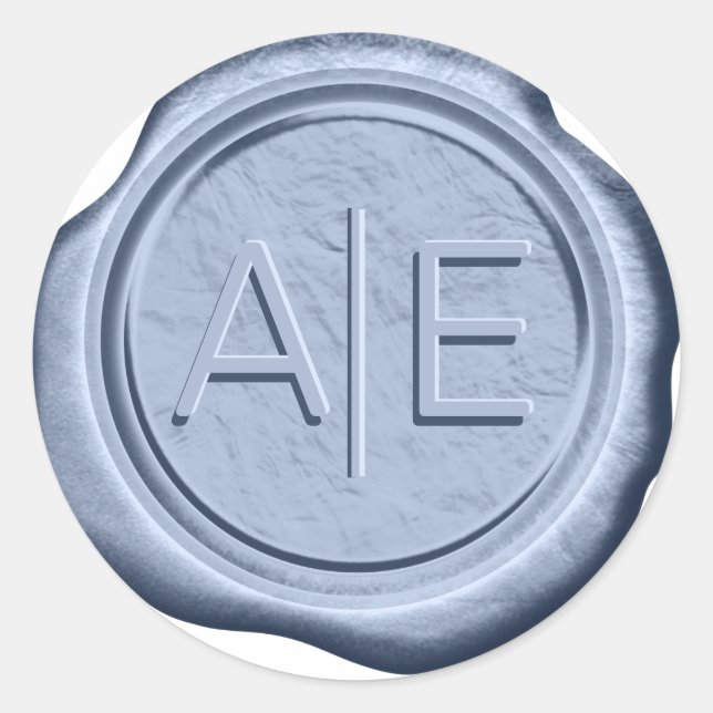 Adesivo Iniciais de Destaque de Destaque de Selagem de Cer (Frente)