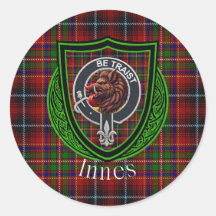 Innes Scottish Clan Tartan & Crest