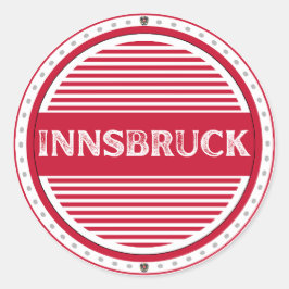 Adesivo Innsbruck City Pride Emblem – Austrian Identity