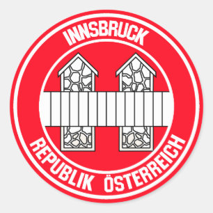 Adesivo Innsbruck Round Emblem