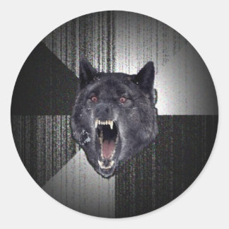 Adesivo Insanity Wolf Stickers