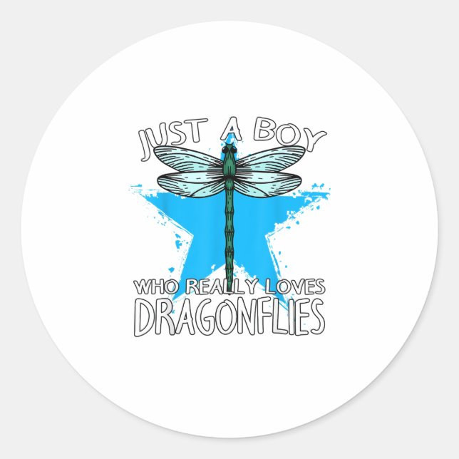 Adesivo Insect Entomologist Just A Boy Who Really Loves Dr (Frente)