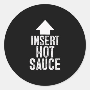 Adesivo Inserir Molho Picante Halloween Seta Apontando Par