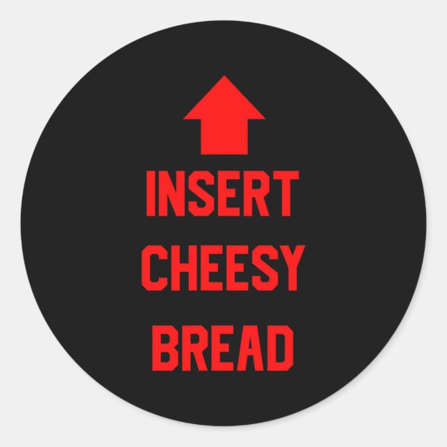 Adesivo Insert Cheesy Bread  (Frente)