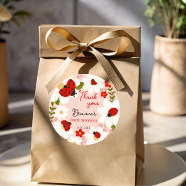 Adesivo Inseto de amor favorece o chá de fraldas da joanin