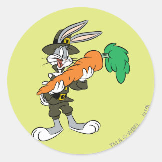 Adesivo INSETOS BUNNY™ Pergrim Ação de Graças Cenoura