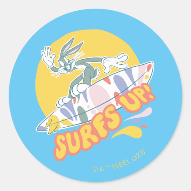 Adesivo INSETOS BUNNY™ - Surfs Up! (Frente)