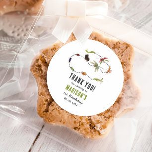 Adesivo Insetos e Insetos Festa de aniversário de Vintage