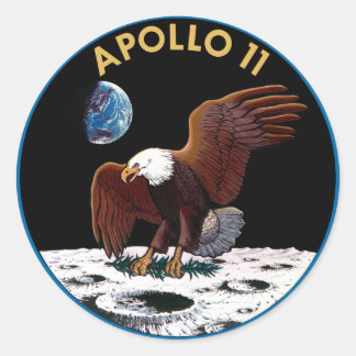 Adesivo insígnia do Apollo 11