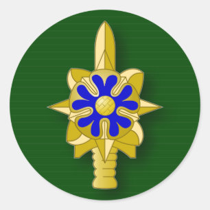 Adesivo Insígnia do Serviço de Inteligência do Exército