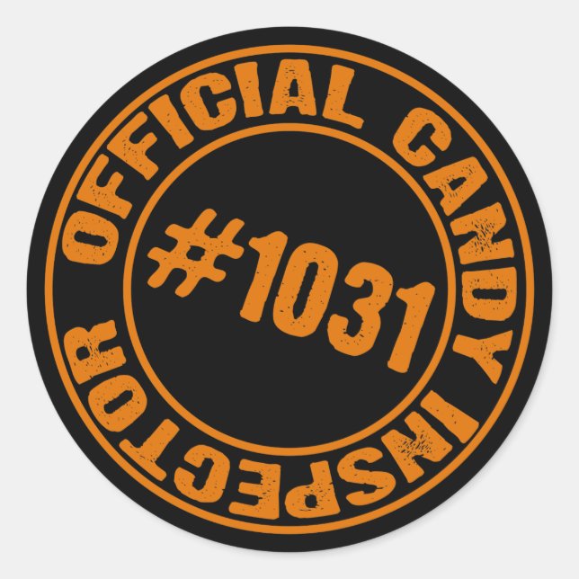 Adesivo Inspetor Candy (Frente)