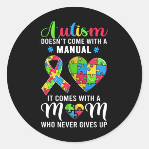 Adesivo Inspiração Citação Autismo Mãe Autismo Consciência