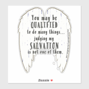 Adesivo Inspiração Decano da Janela do Carro