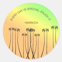 Adesivo Inspiração, fantástico Verão tropical