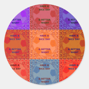 Adesivo Inspiracional tem um belo texto Pop verificado no 