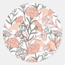 Inspirado na Natureza Floral: Padrão de Flor de Cr