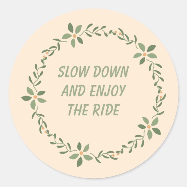 Adesivo Inspirational Quote Sticker for Mindy Living (Frente)