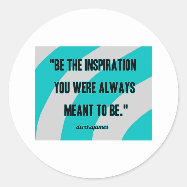 Adesivo Inspiron Round Sticker (Frente)