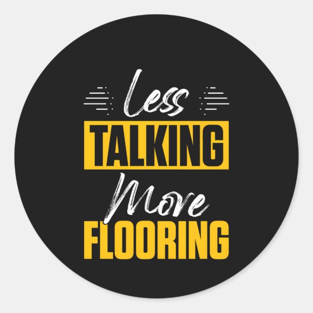 Adesivo Instalação no chão Instalador de chão Contratante (Frente)