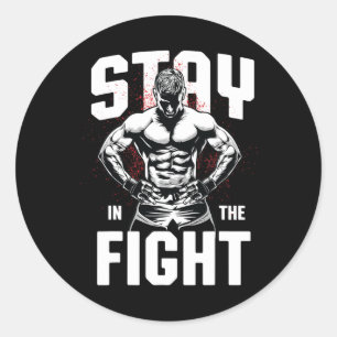 Adesivo Instrutor de Esporte Divertido Treinador de Boxe A