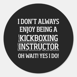 Adesivo Instrutor de Kickboxing Treino de Kick Boxing _4 