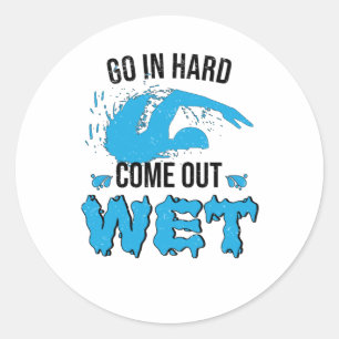 Adesivo Instrutor de natação Swimmer Nadador Água