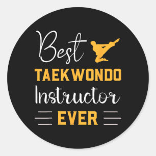 Adesivo Instrutor de Taekwondo Ever Artes Marciais