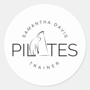 Adesivo Instrutor Pilates Treinador Pilates