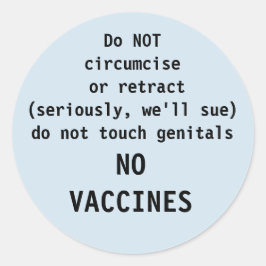 Adesivo intacto, não há aviso de cirurgias