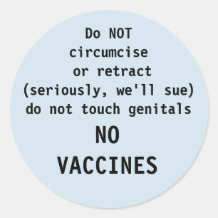 Adesivo intacto nenhum aviso do hospital do circ