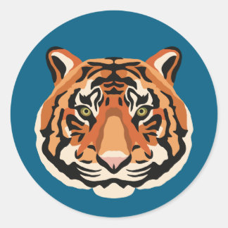 Adesivo Intense Tiger Eyes the Powerful Big Cat