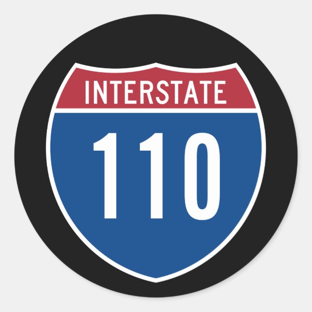 Adesivo Interestadual 110 (Frente)