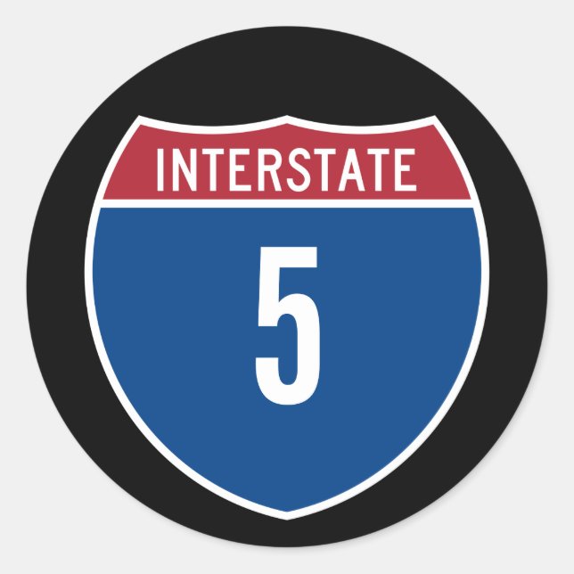 Adesivo Interestadual 5 (Frente)